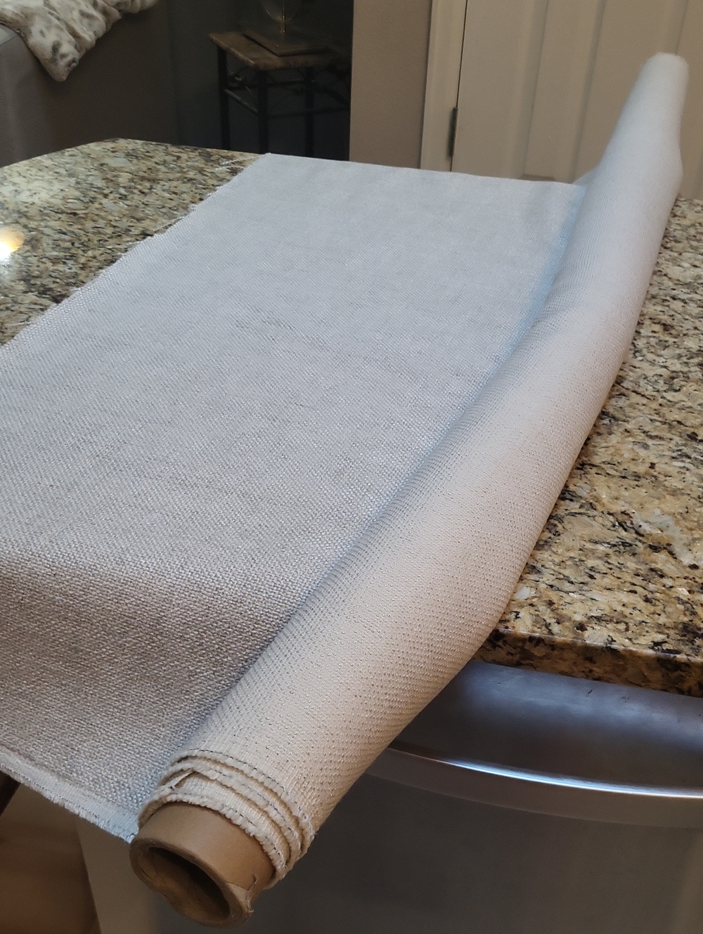 Neutral Cream Table Runner - Unbranded Home Dining Linen